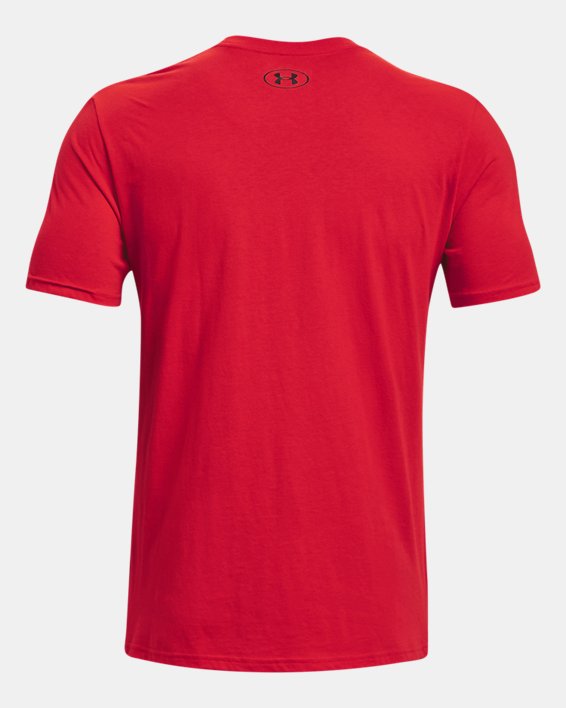 T-shirt à manches courtes UA Athletic Department pour homme, Red, pdpMainDesktop image number 5